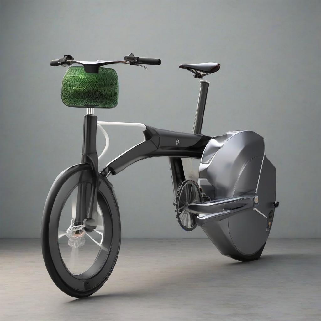 electric bicycle that moves automatically by Free AI Image Generator & Maker - No login required✨ | AIGAZOU