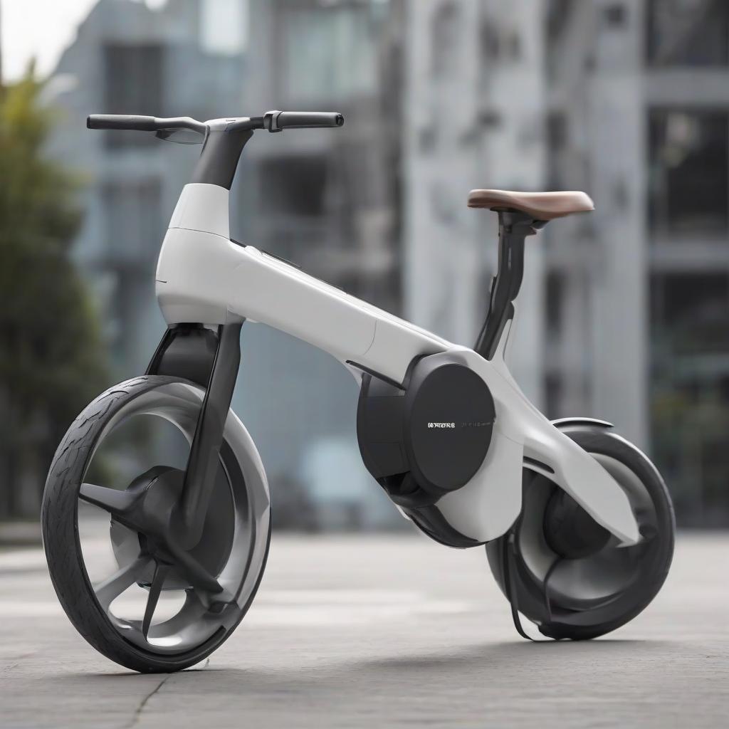 electric bike with automatic movement looks cool by Free AI Image Generator & Maker - No login required✨ | AIGAZOU