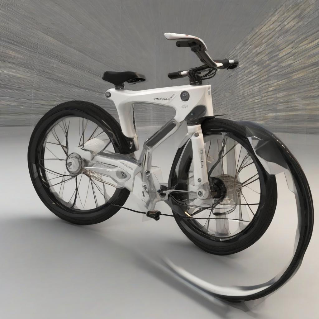 electric bicycle that moves automatically by Free AI Image Generator & Maker - No login required✨ | AIGAZOU