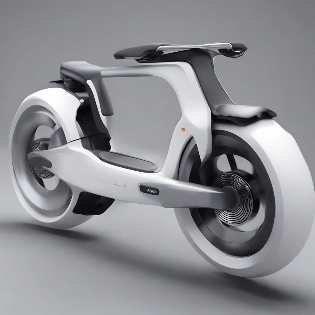 electric bike with automatic movement and cool design by Free AI Image Generator & Maker - No login required✨ | AIGAZOU