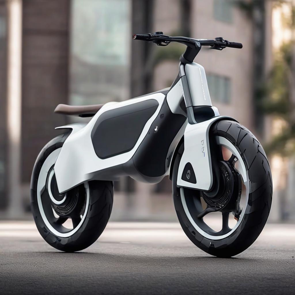 electric bike with automatic movement by Free AI Image Generator & Maker - No login required✨ | AIGAZOU