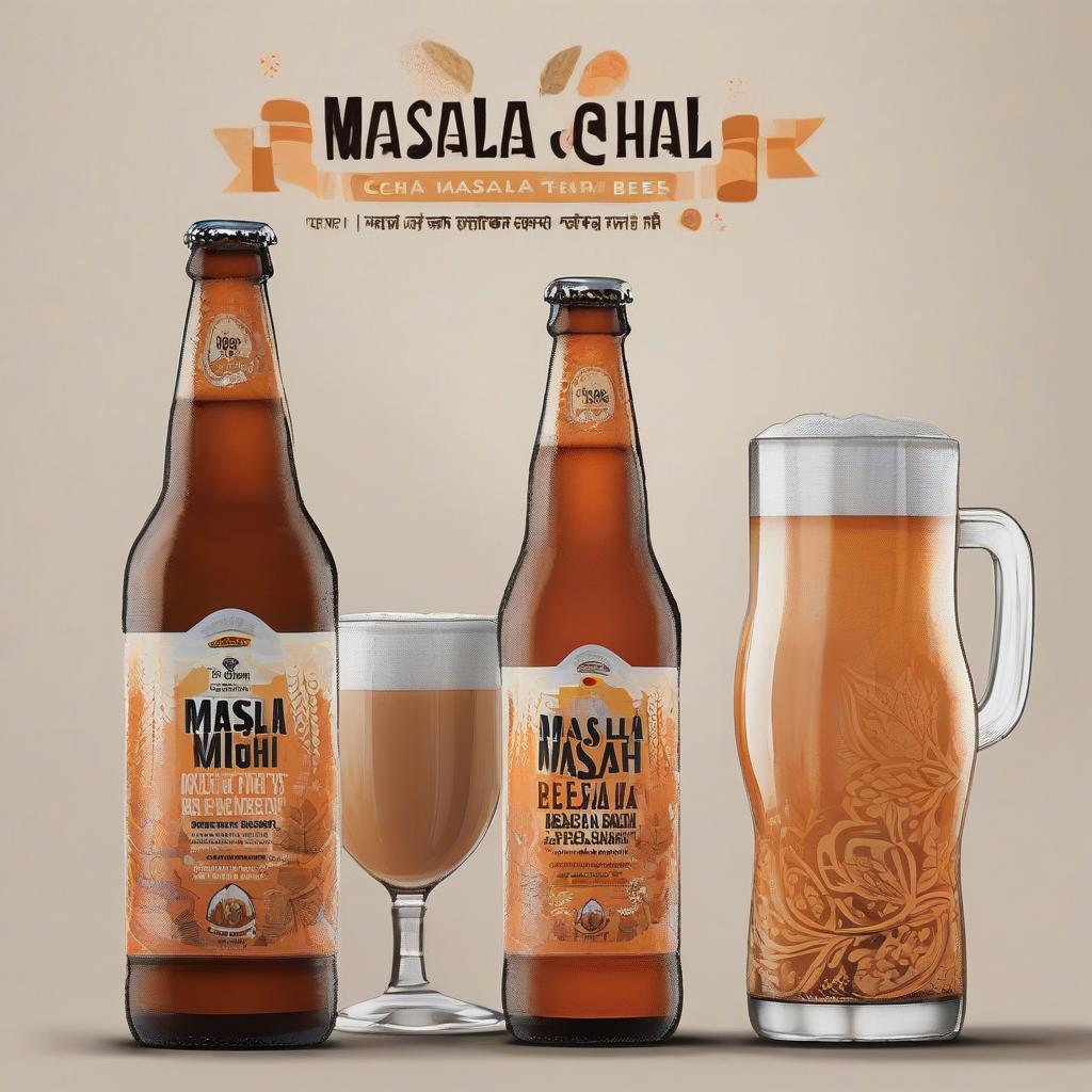 masala chai beer by Generador gratuito de imágenes con IA - ¡Sin necesidad de iniciar sesión✨! | AIGAZOU